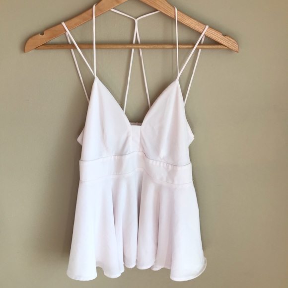 Express Tops - EXPRESS Babydoll Strappy Cami